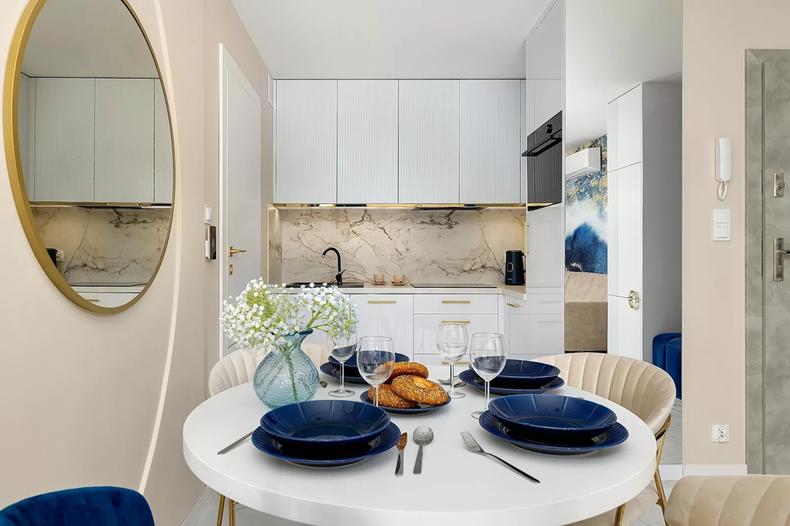 Apartament Powstańców WLKP 16C-4 Pobierowo - Salle à manger