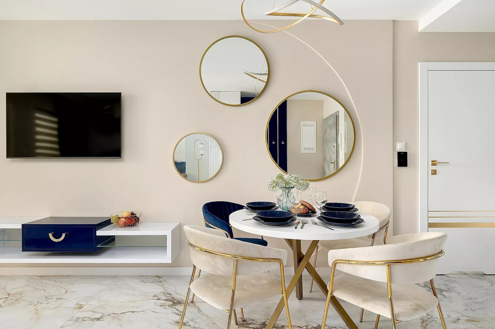 Apartament Powstańców WLKP 16C-4 Pobierowo - Salle à manger