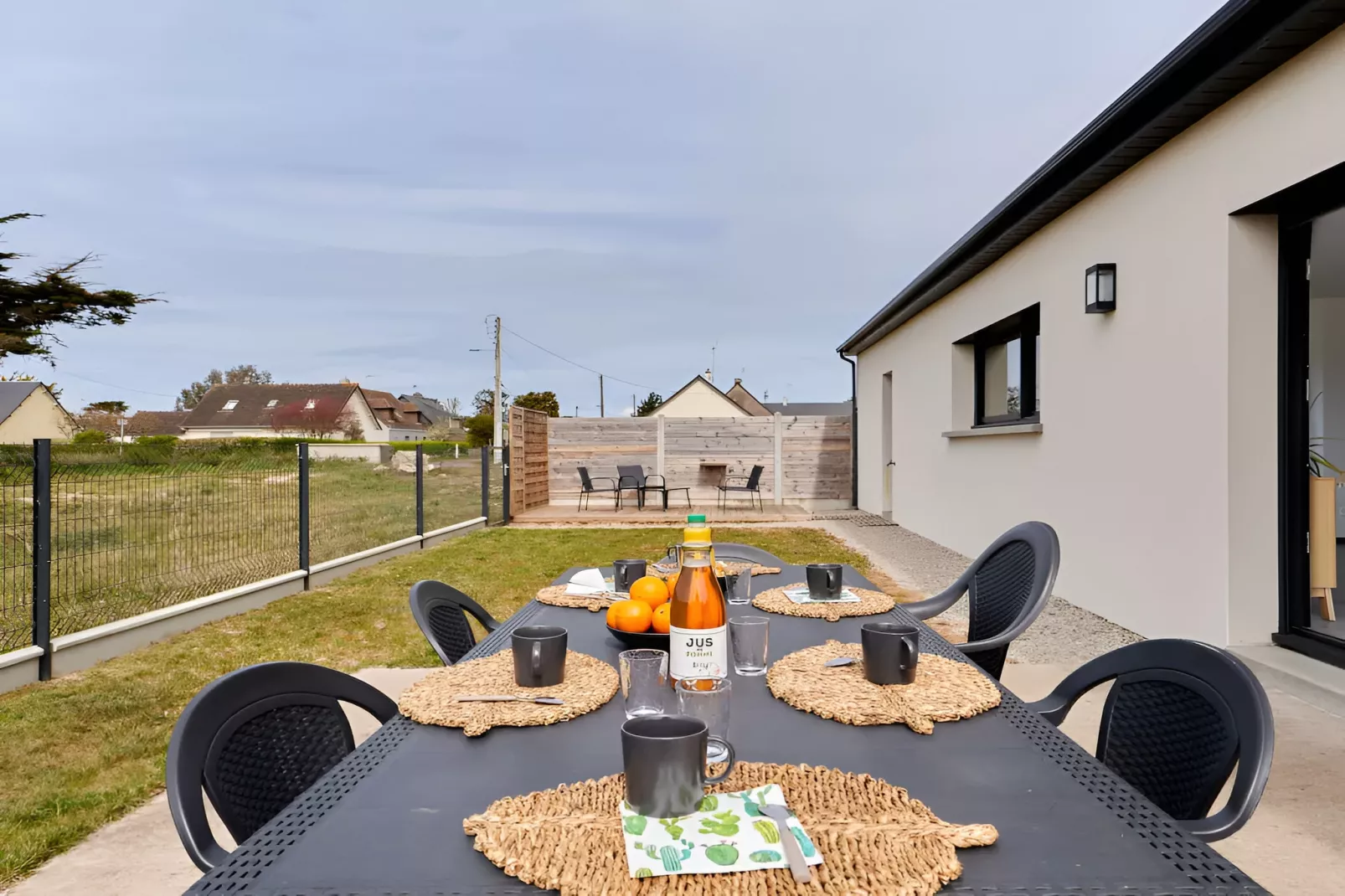 Maison près de la Plage en Normandie - Terrasse/Balkon