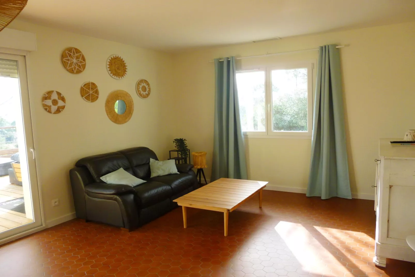 Maison avec vue sur le lac Lacanau - Wohnzimmer