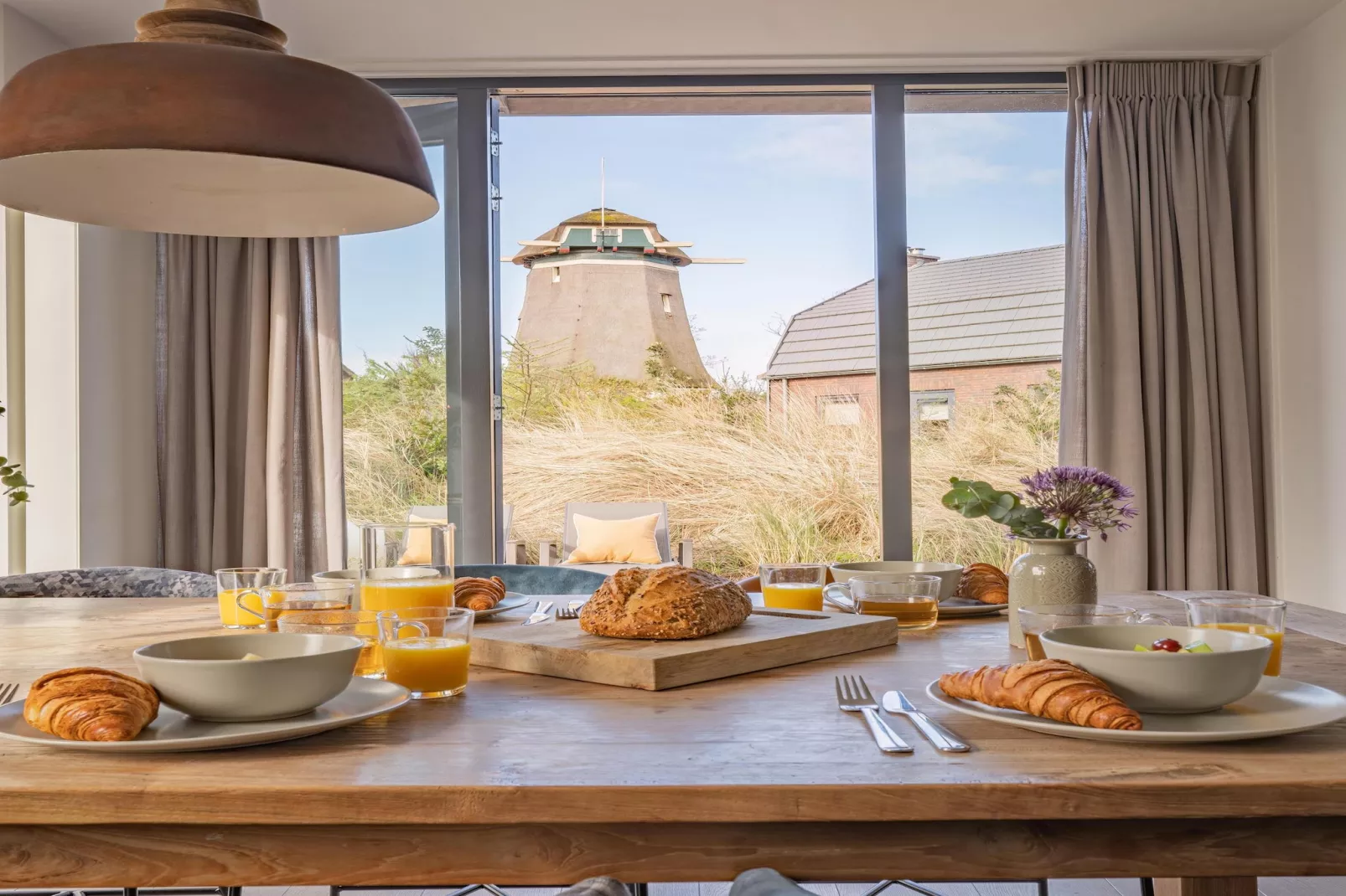 Zicht op de Molen - Dining room