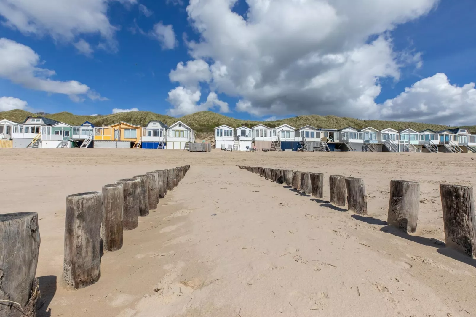 Beach sleep house near Dishoek directly by the sea with panoramic view and terrace, number 342 - Zones été à 5 km