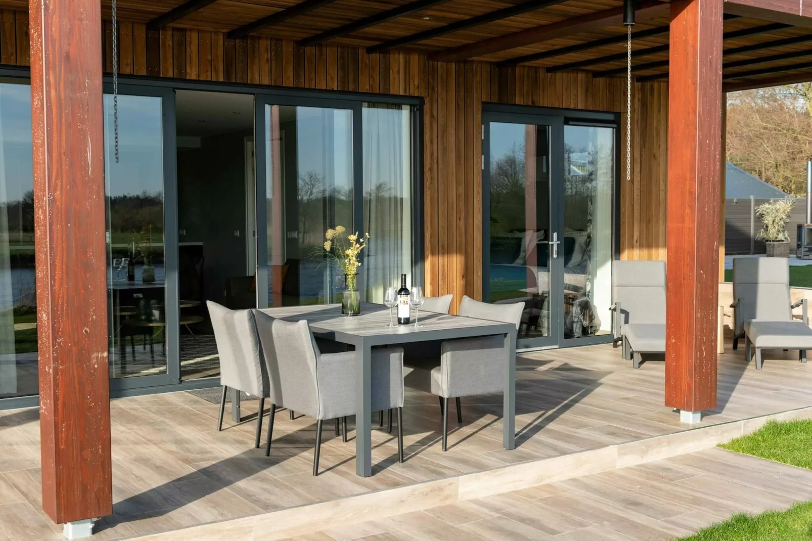 Wellness at the Vecht - Ground floor - Terrasse / balcon