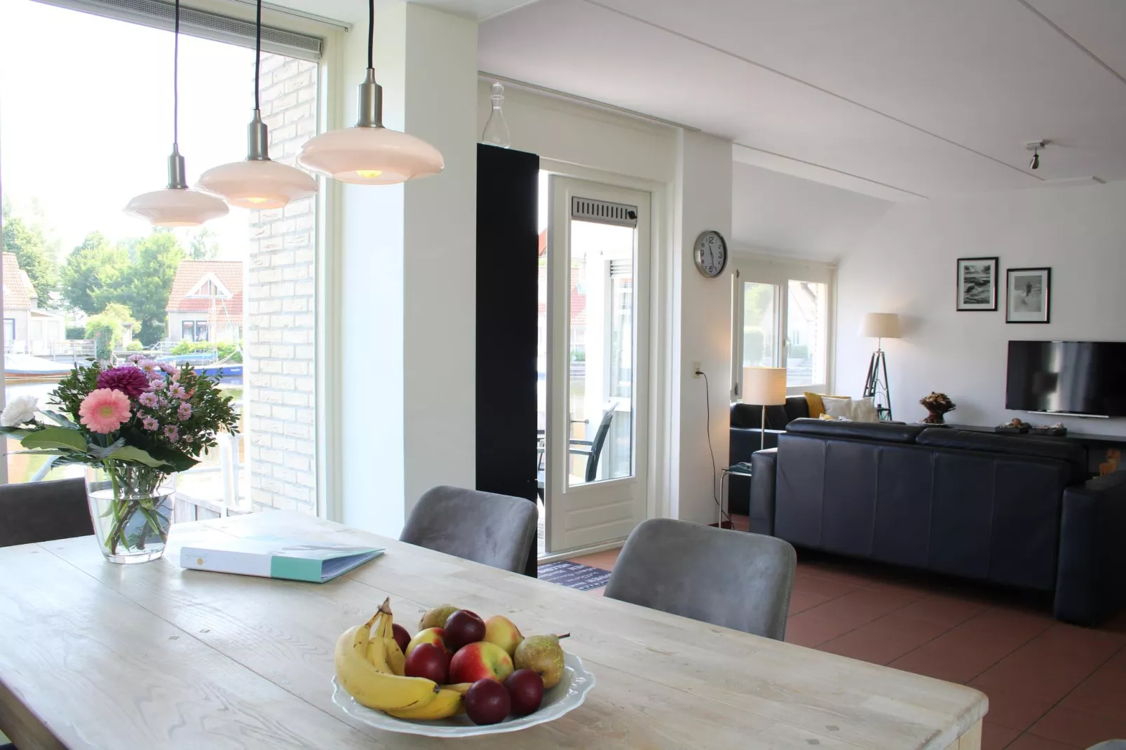 Watervilla de Rietzanger - Salle à manger