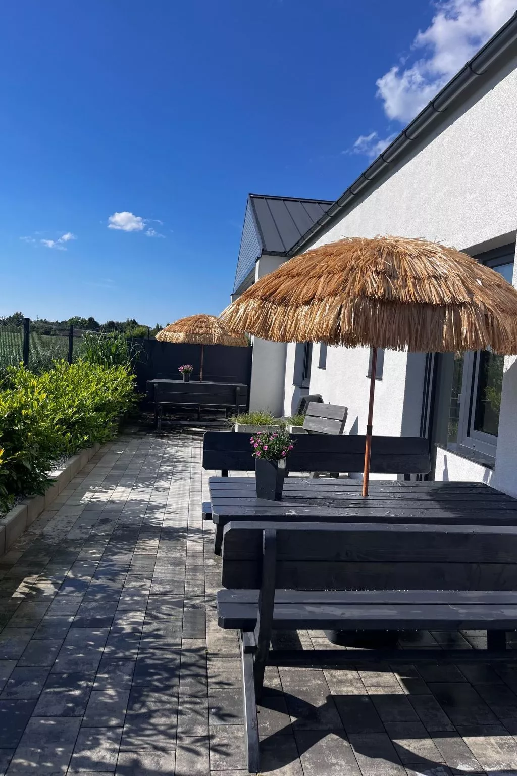 Zwei-Zimmer-Reihenhauswohnung - Dehors