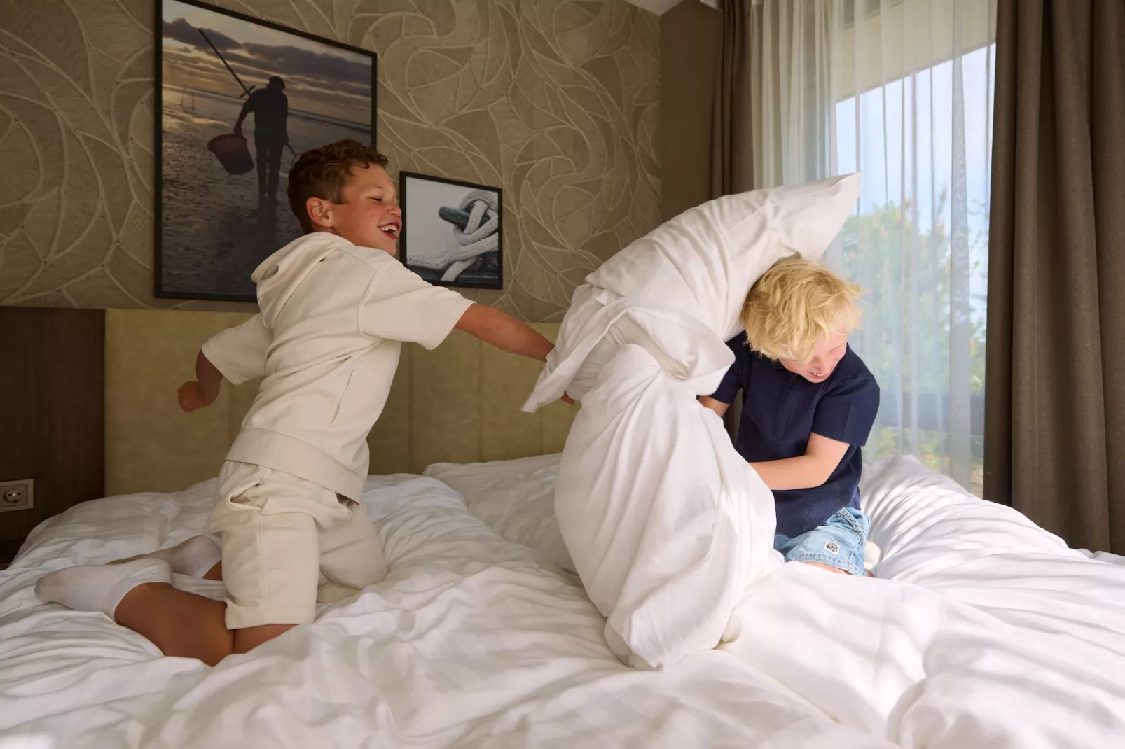 Droomsuites Texel - 8 person apartement - Schlafzimmer