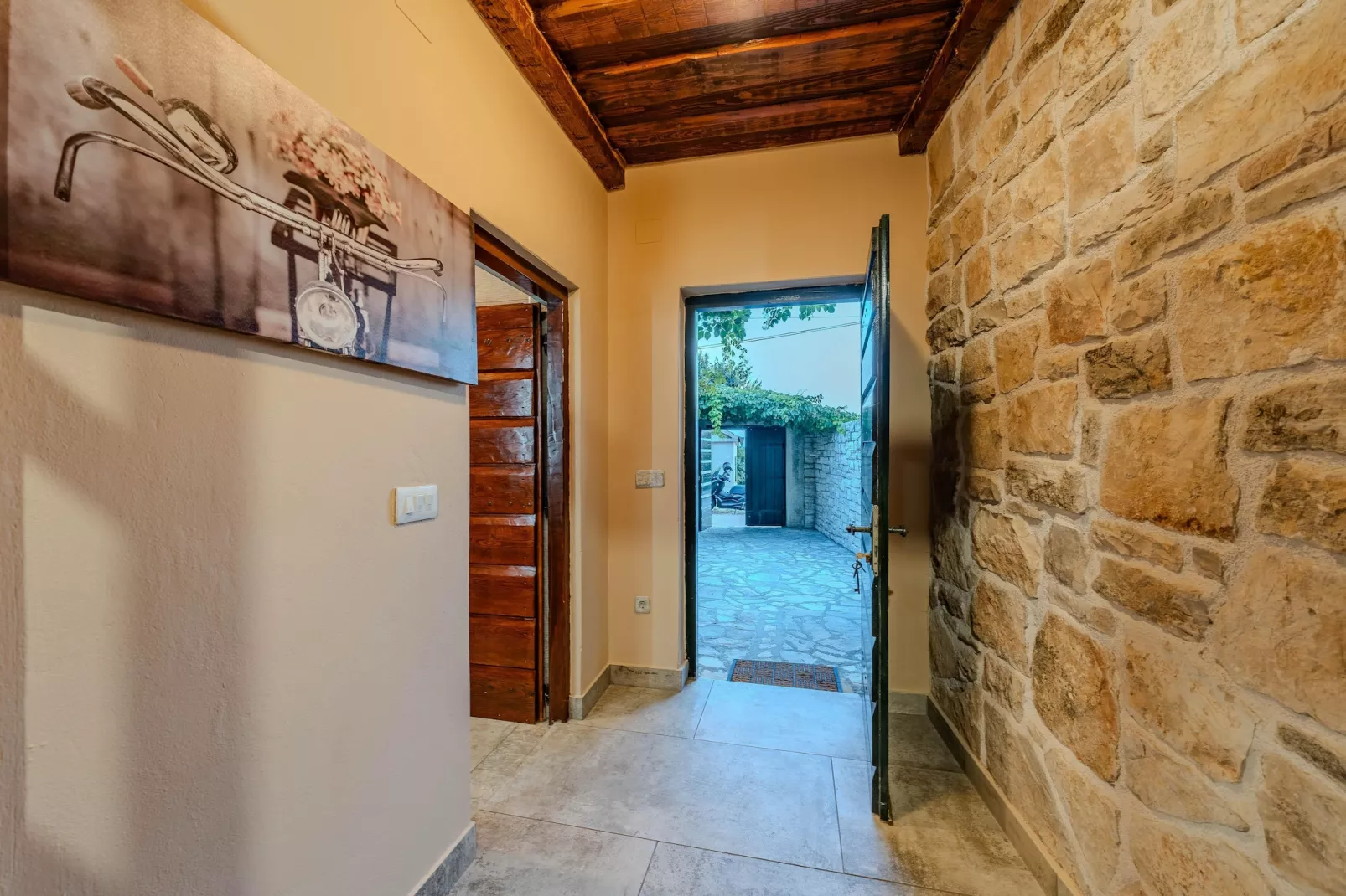 Dalmatian house Sukosan - Hall & reception