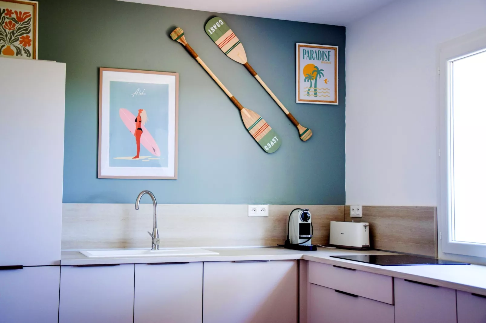 Maison avec vue sur le lac Lacanau - Küche