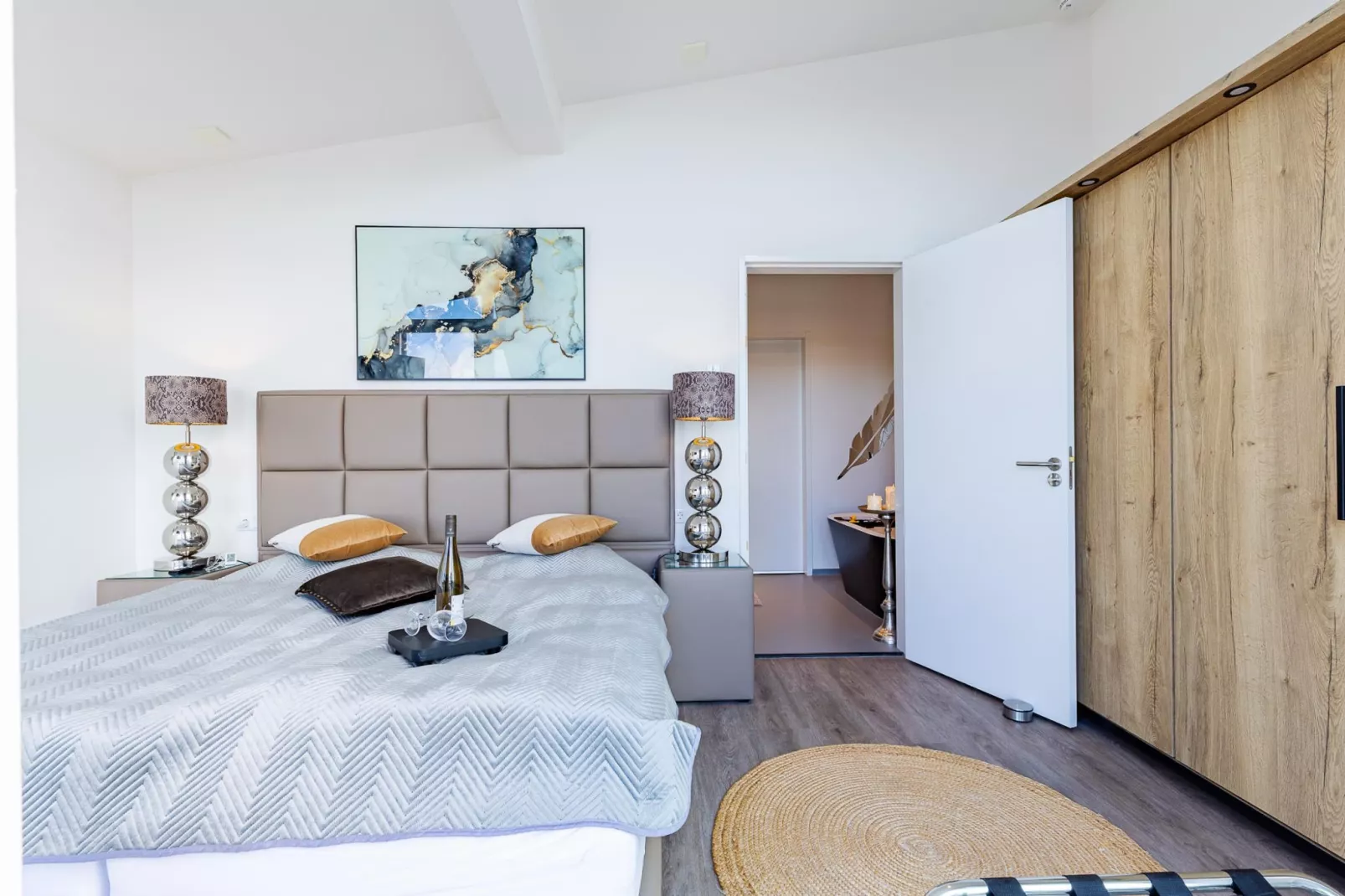 Penthouse at the beach - with balcony | No. 26 - 2 Pers.  | Vista Maris - Bedroom