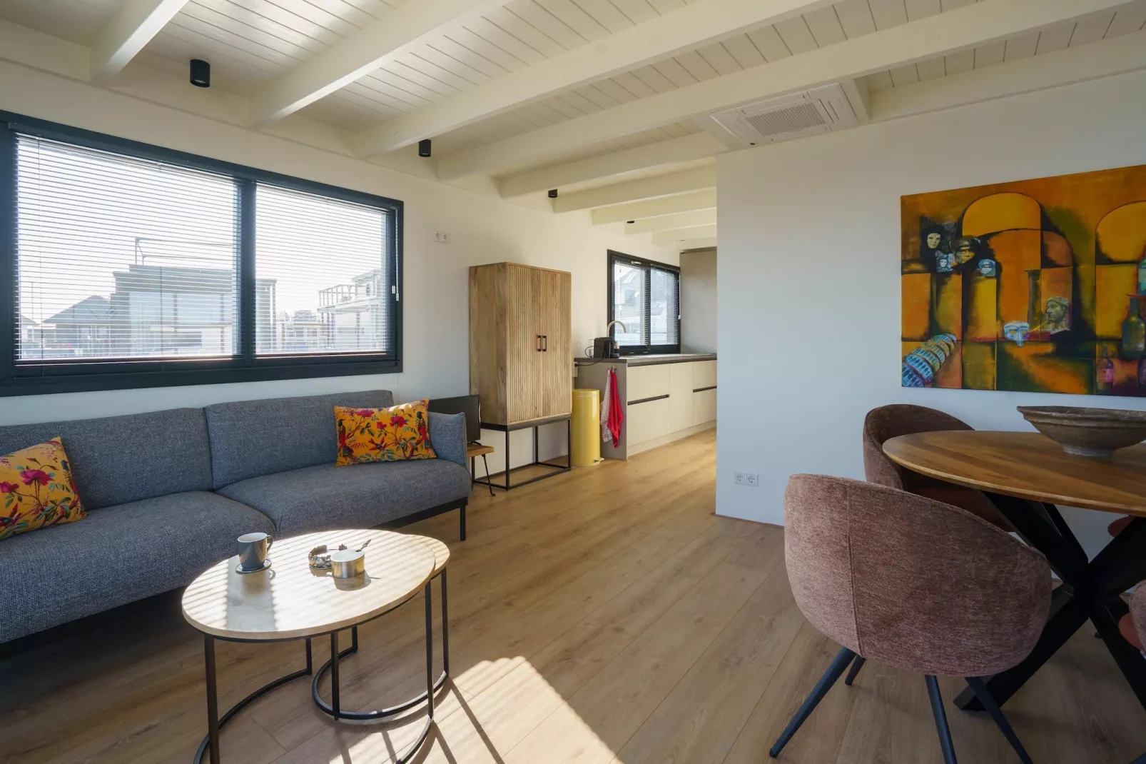 Houseboat Meerzicht - Living room