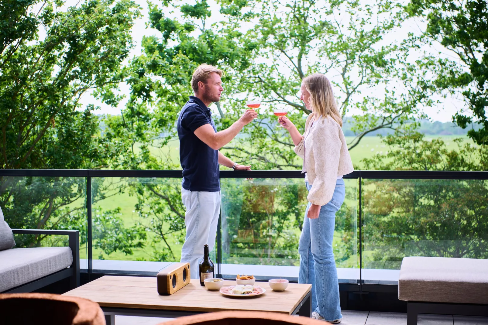 Droomsuites Texel - 8 person apartement - Terrasse/Balkon