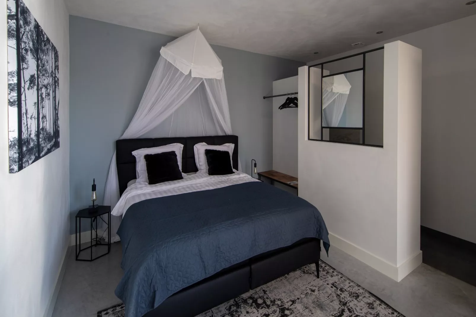 Houten Boshuis - Bedroom