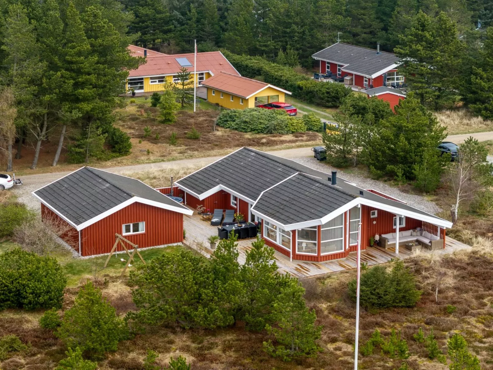 "Gunborg" - 2.5km from the sea - Draußen