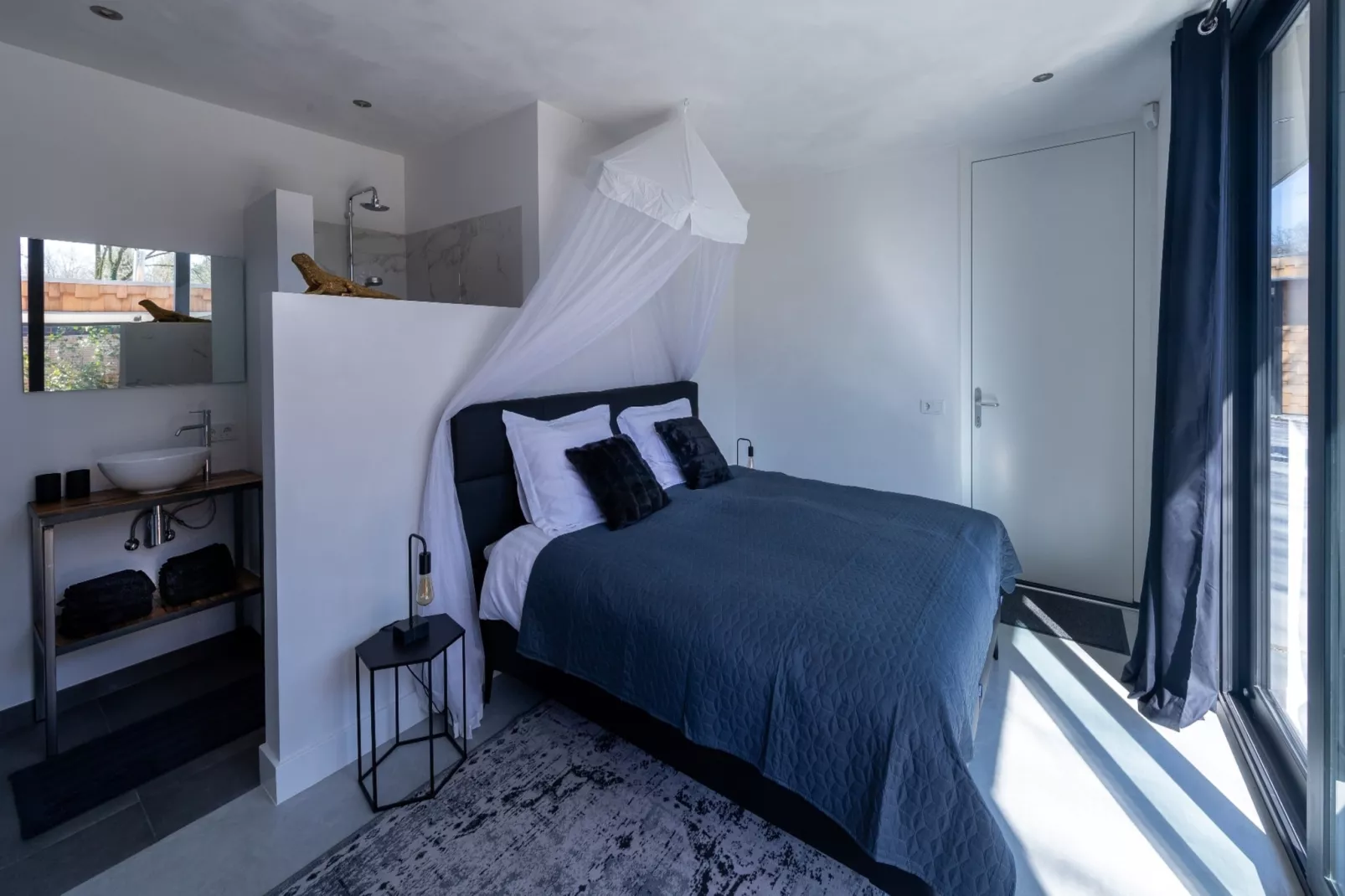 Houten Boshuis - Bedroom