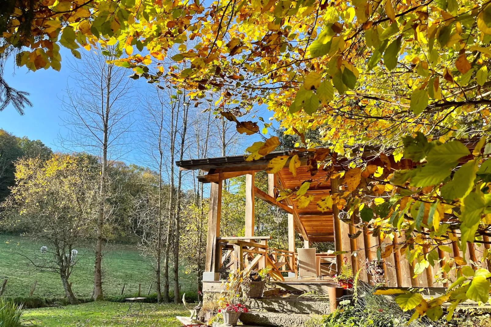 La Linotte - Areas within 1km in summer