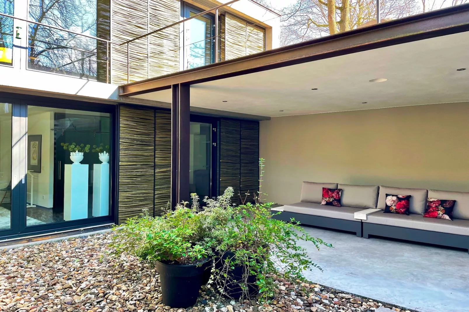 Betonnen Boshuis - Terrasse/Balkon