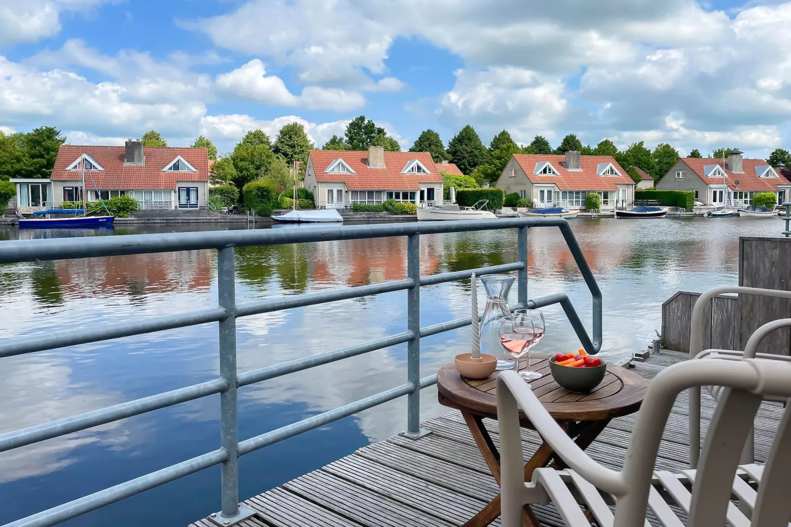 Watervilla de Rietzanger - Terrasse / balcon