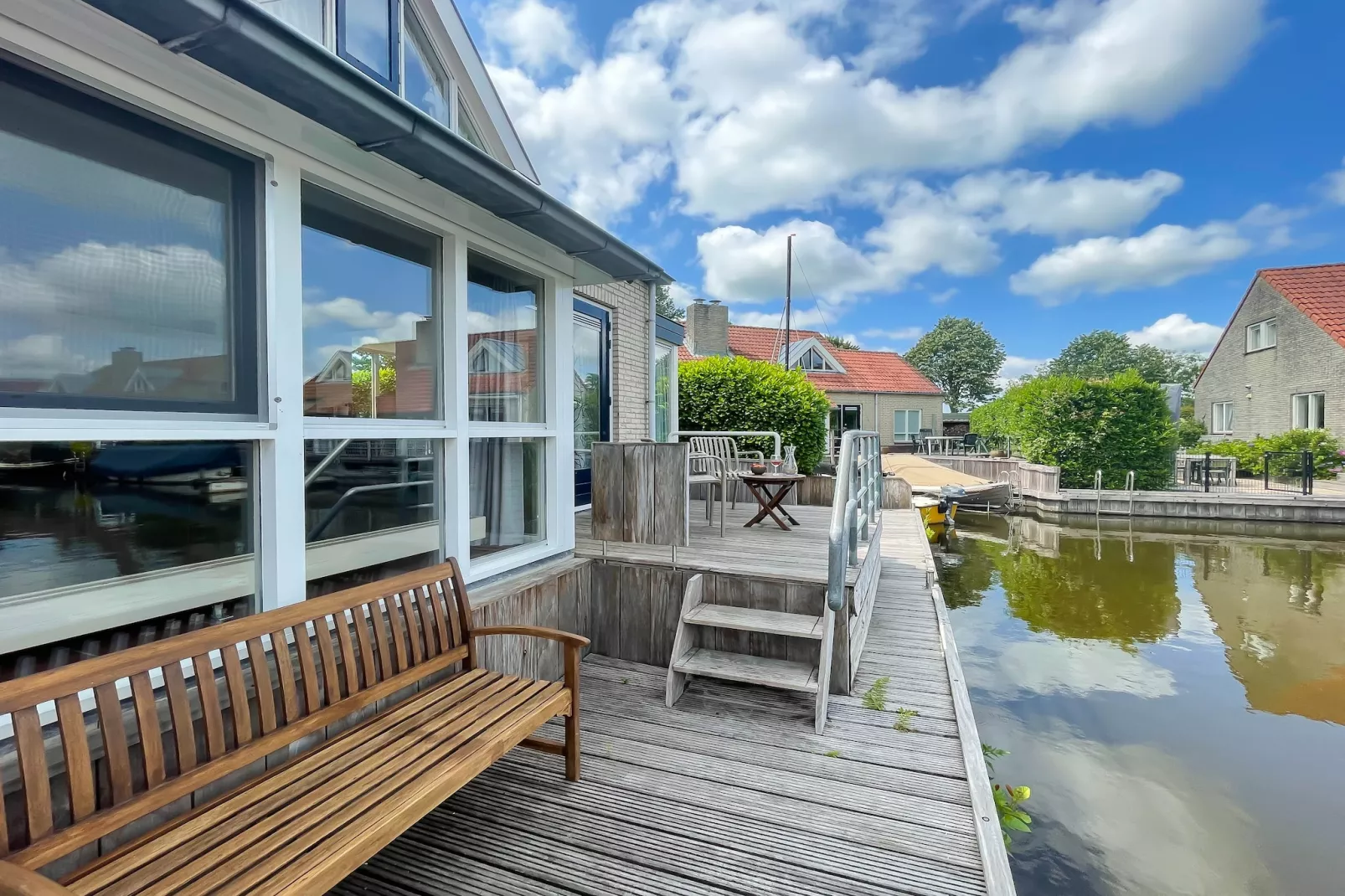 Watervilla de Rietzanger - Terrasse / balcon