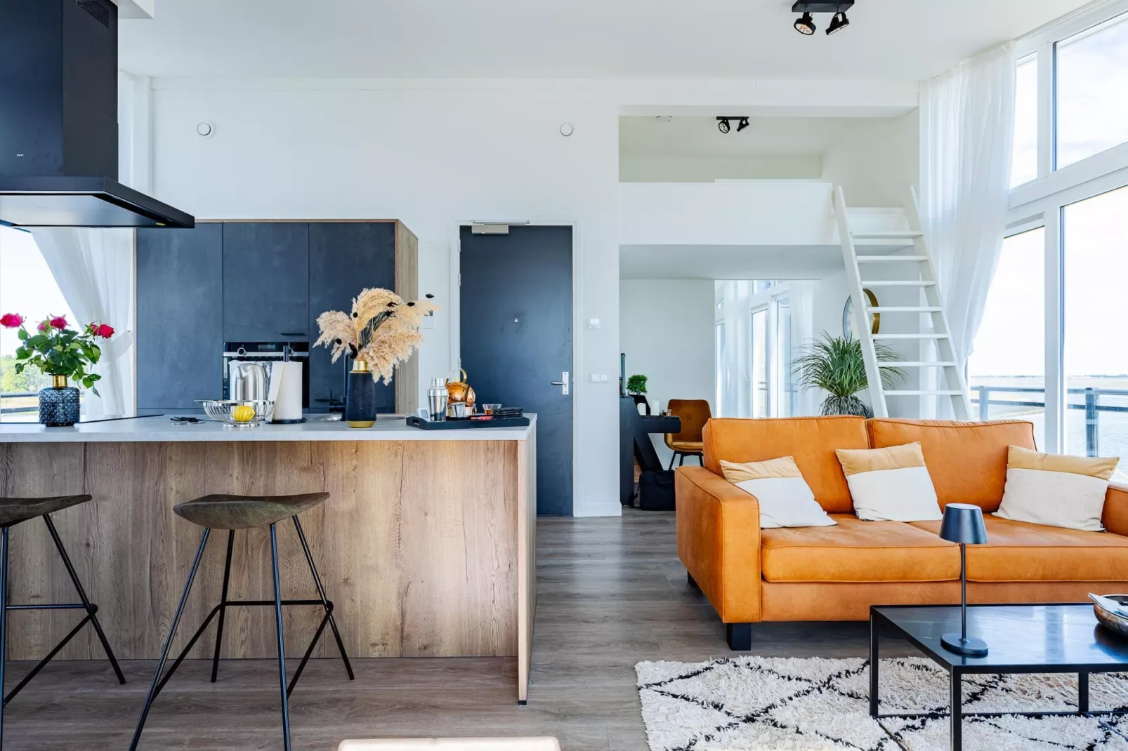 Penthouse at the beach - with balcony | No. 26 - 2 Pers.  | Vista Maris - Living room