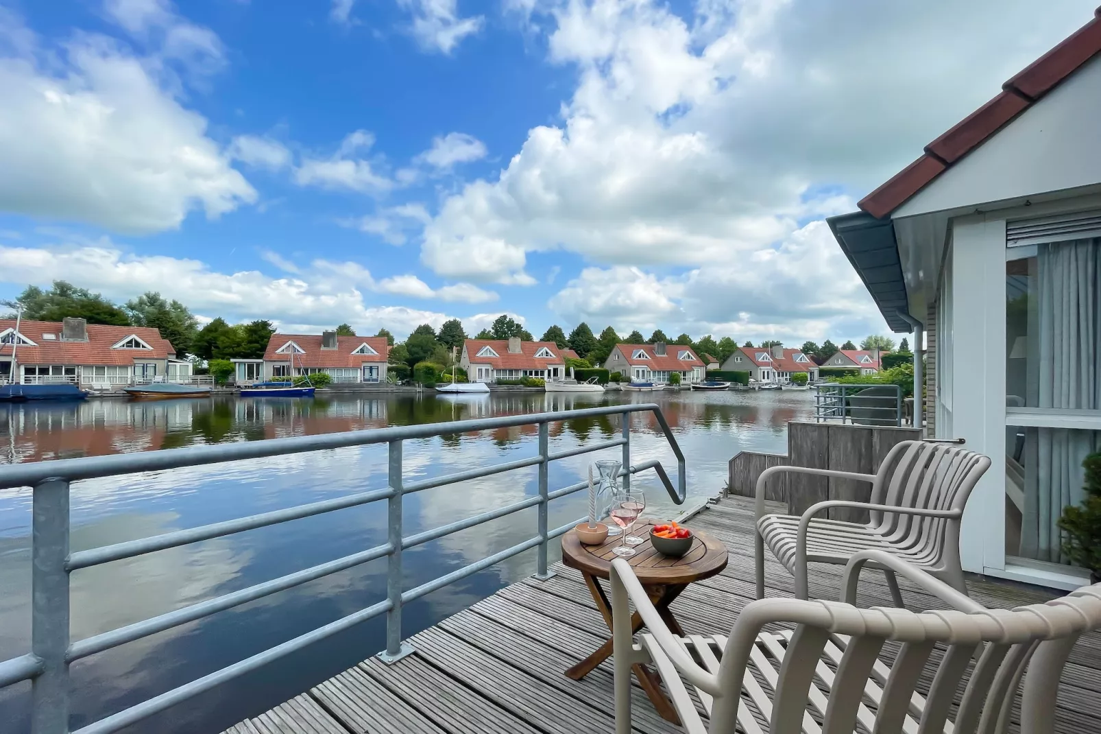 Watervilla de Rietzanger - Vue d'été