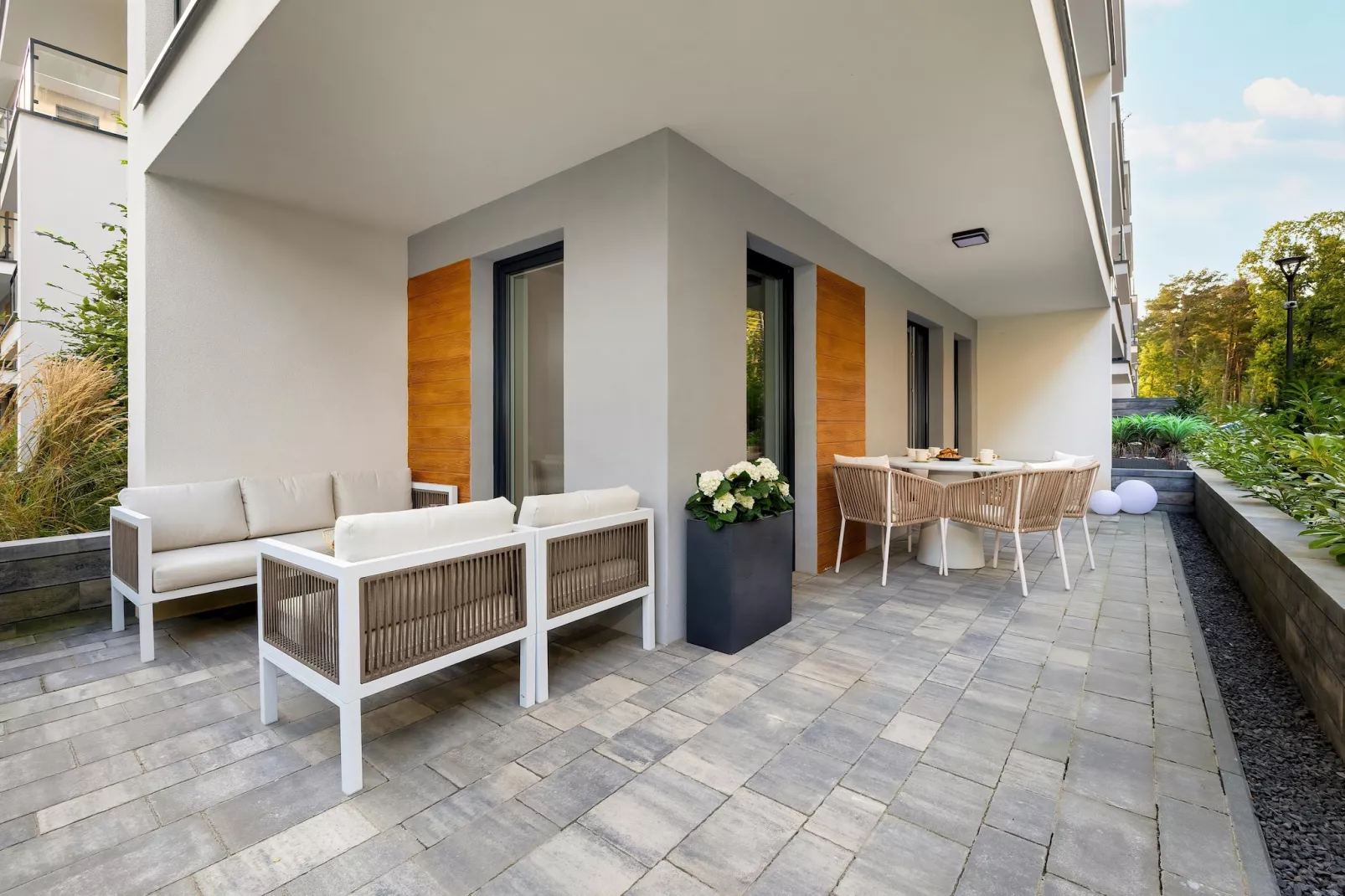 Apartament Powstańców WLKP 16C-4 Pobierowo - Terrasse / balcon