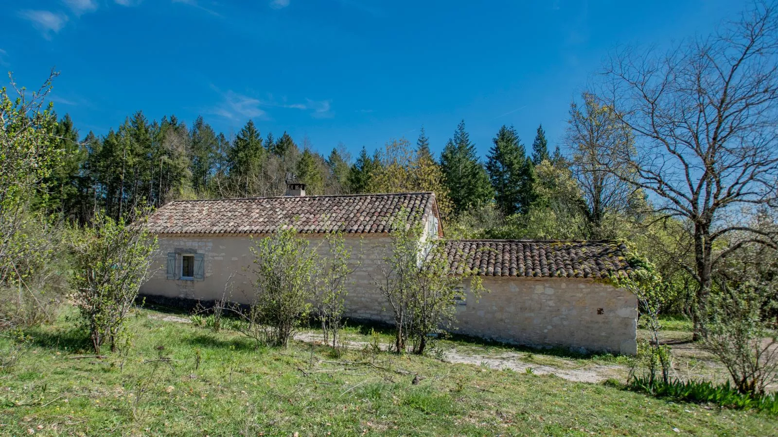 Gite la Bergerie - Exterior in summer