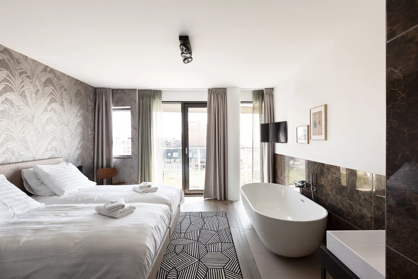 Droomsuites Egmond aan Zee - 8 person apartment - Chambre