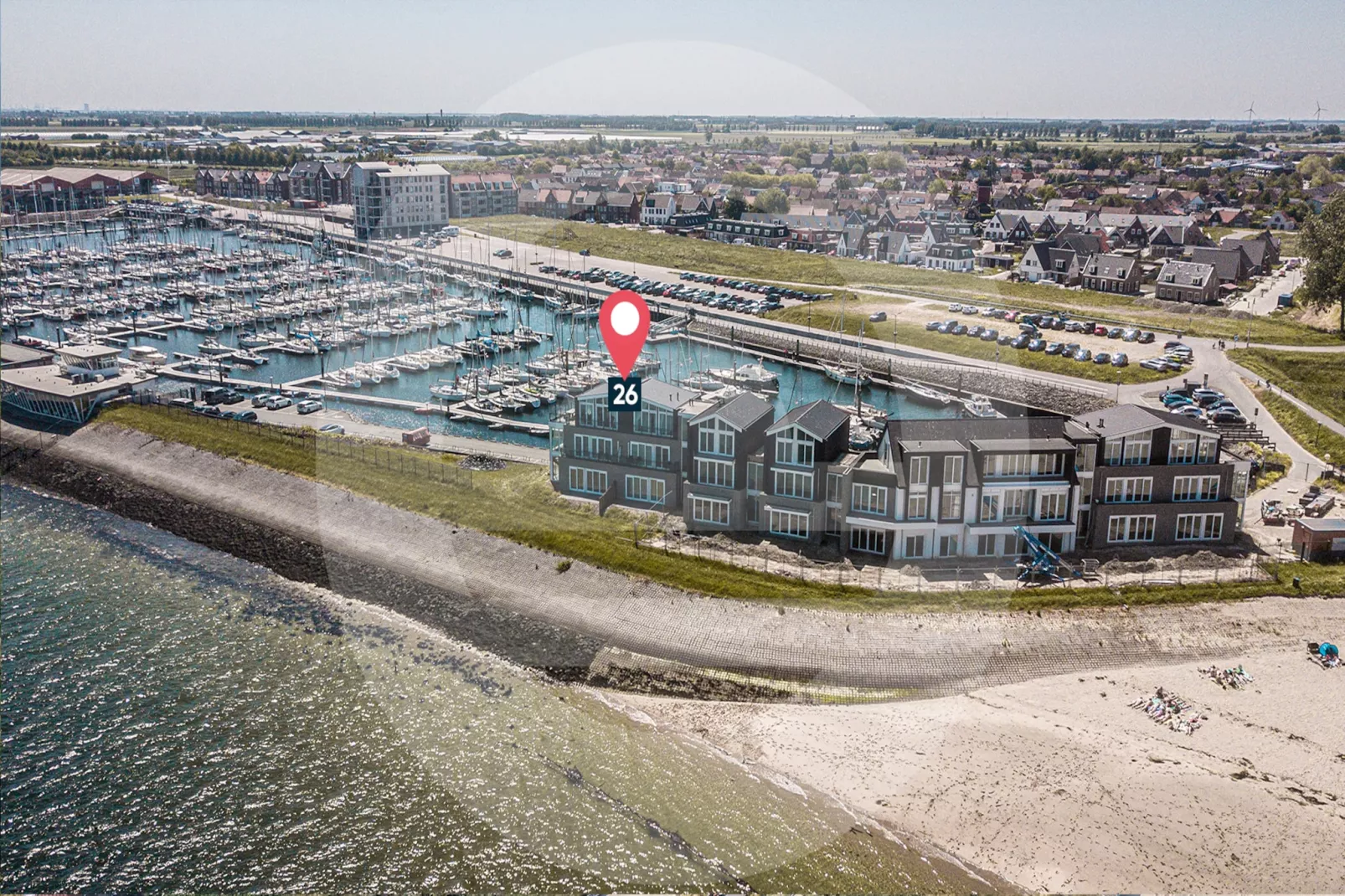 Penthouse at the beach - with balcony | No. 26 - 2 Pers.  | Vista Maris - Exterior in summer