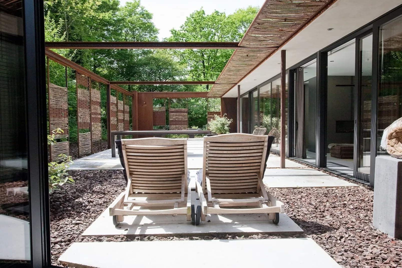 Stalen Boshuis - Terrace balcony