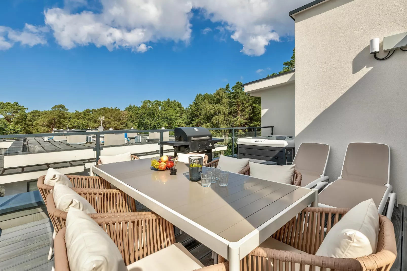 Apartament Powstańców WLKP 16C-35 Pobierowo - Terrasse