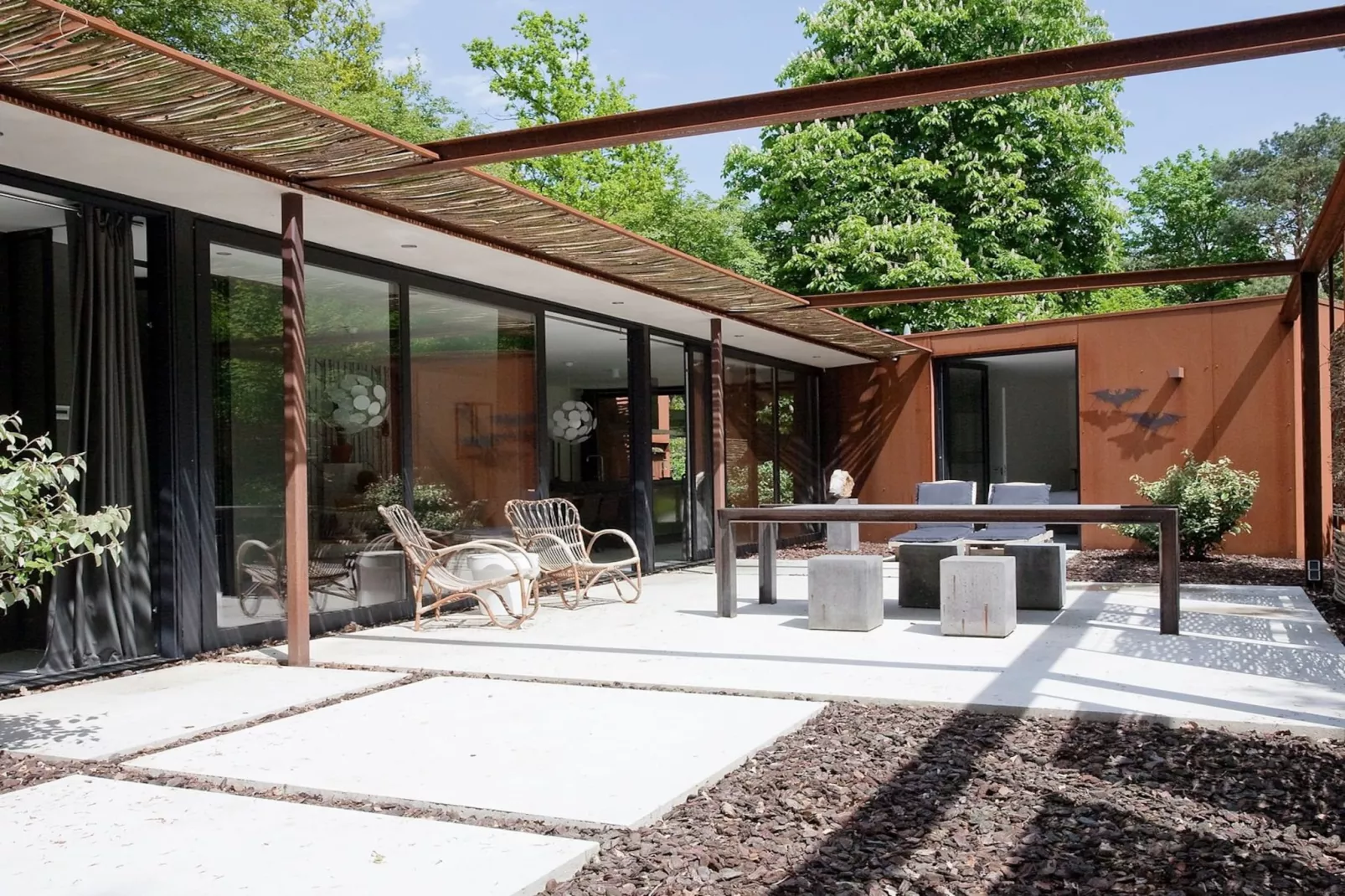 Stalen Boshuis - Terrace balcony