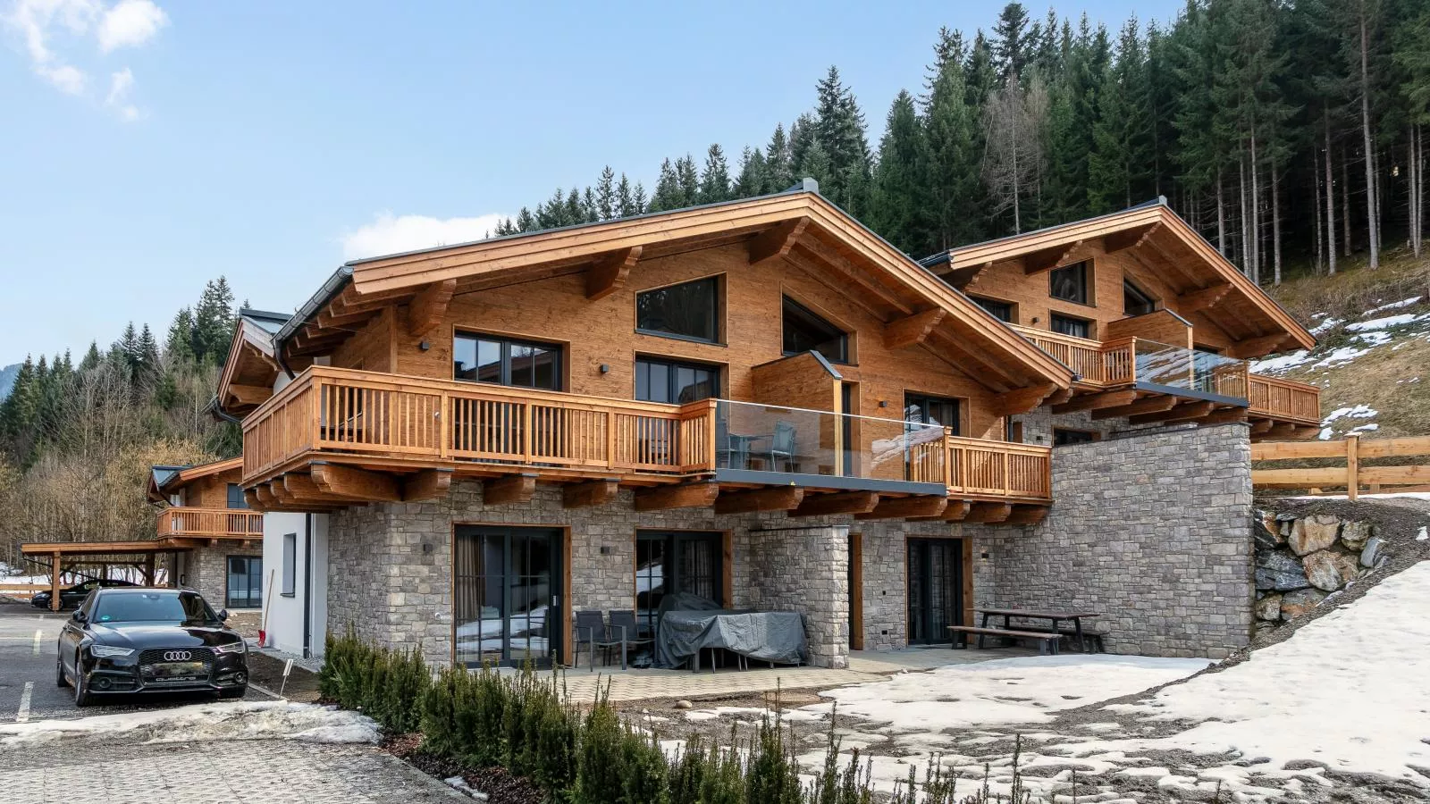 Tauernlodge Eben D1 - Exterior in winter
