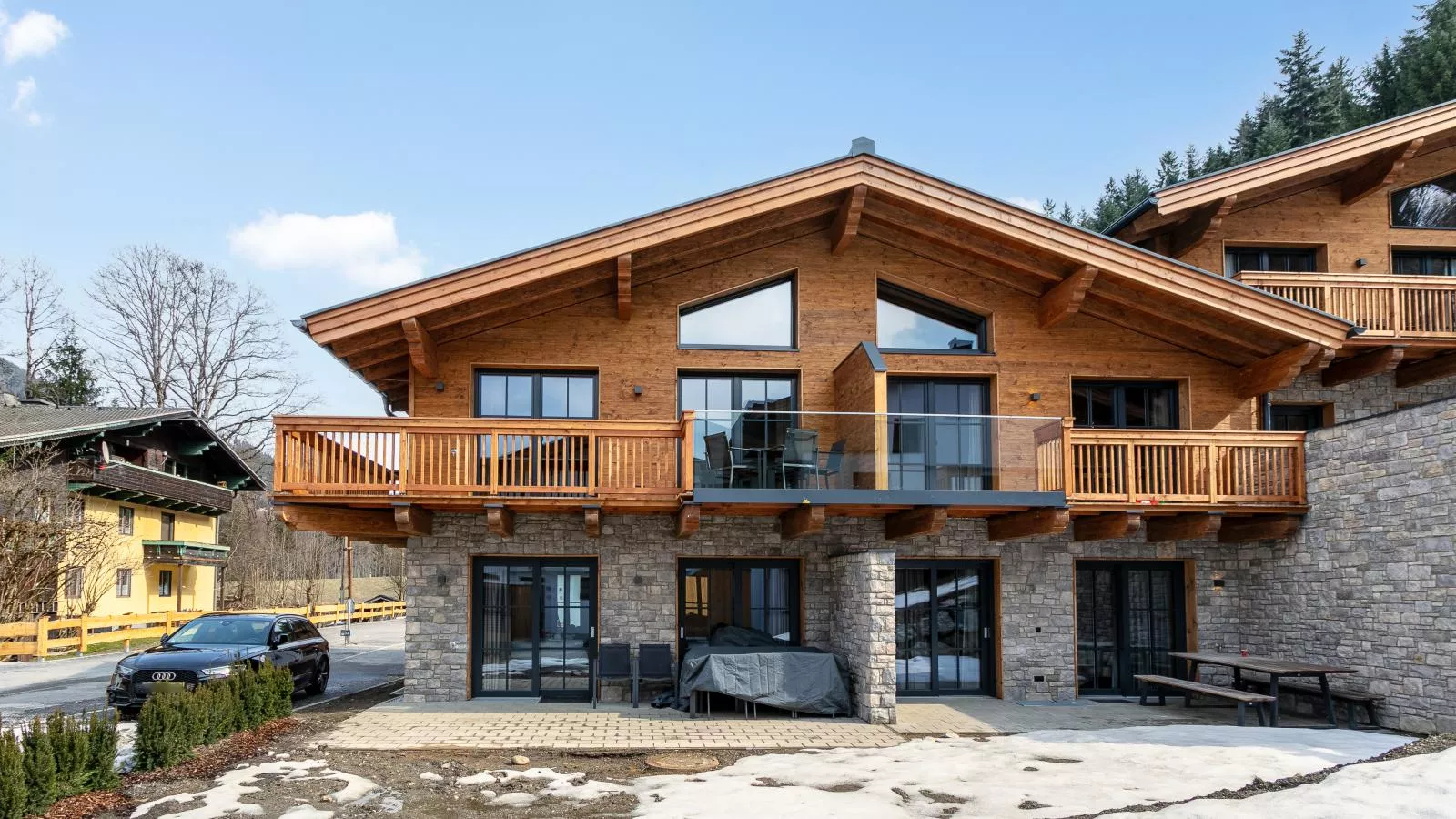 Tauernlodge Eben D1 - Exterior in winter