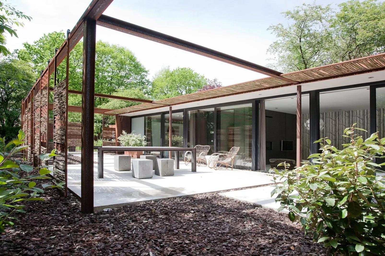 Stalen Boshuis - Terrace balcony