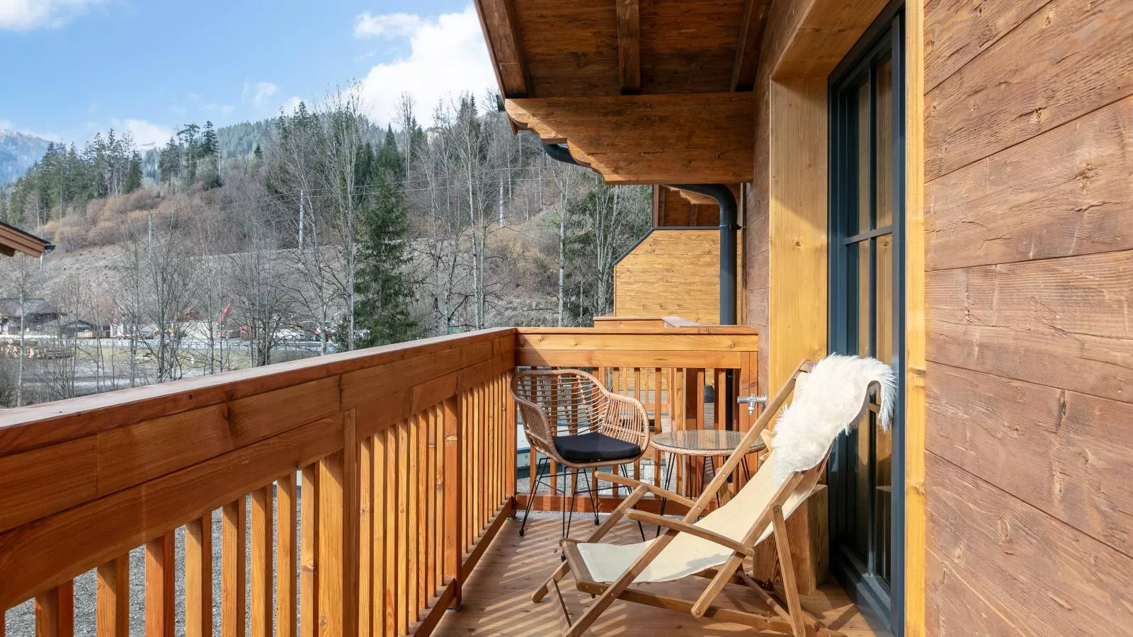 Tauernlodge Eben A3 - Terrasse/Balkon