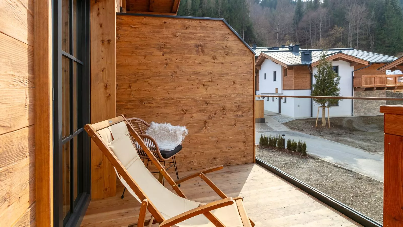Tauernlodge Eben A3 - Terrasse/Balkon