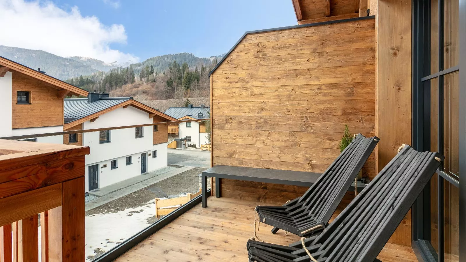 Tauernlodge Eben C4 - Terrasse / balcon