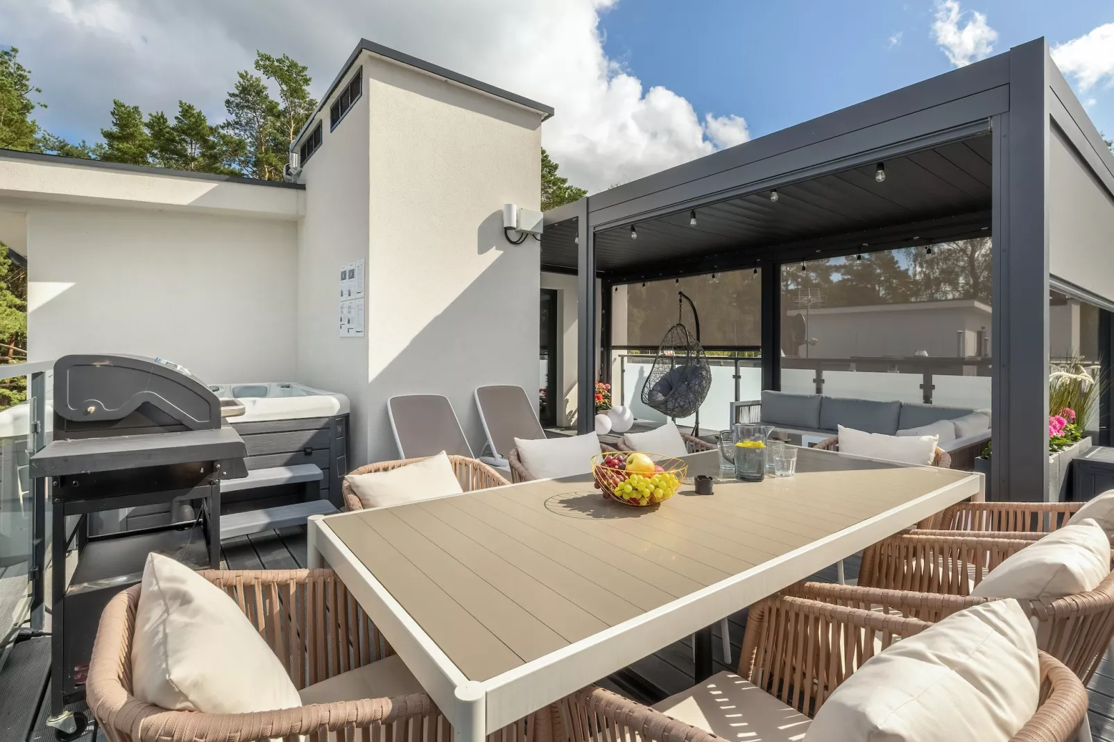 Apartament Powstańców WLKP 16C-35 Pobierowo - Terrasse