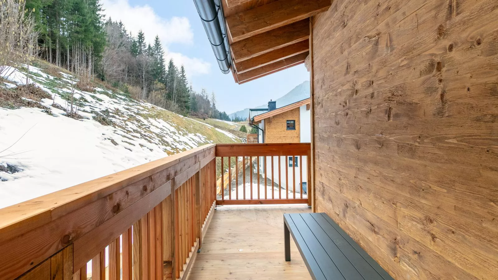 Tauernlodge Eben C4 - Terrasse / balcon