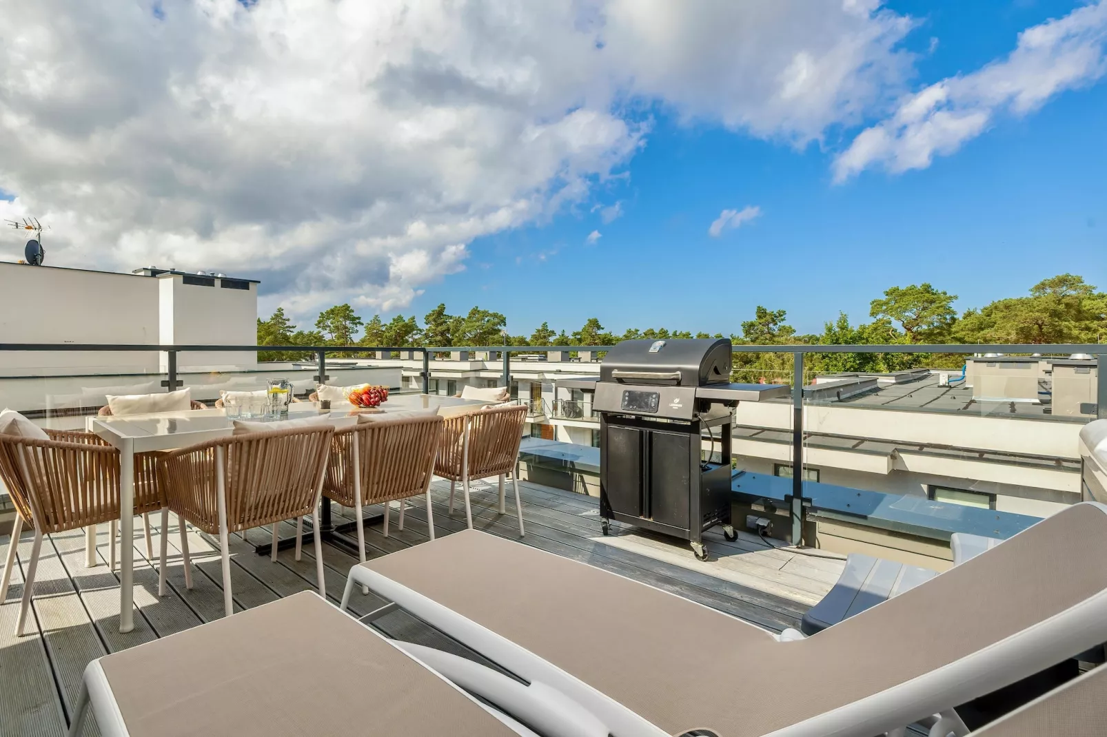 Apartament Powstańców WLKP 16C-35 Pobierowo - Terrasse