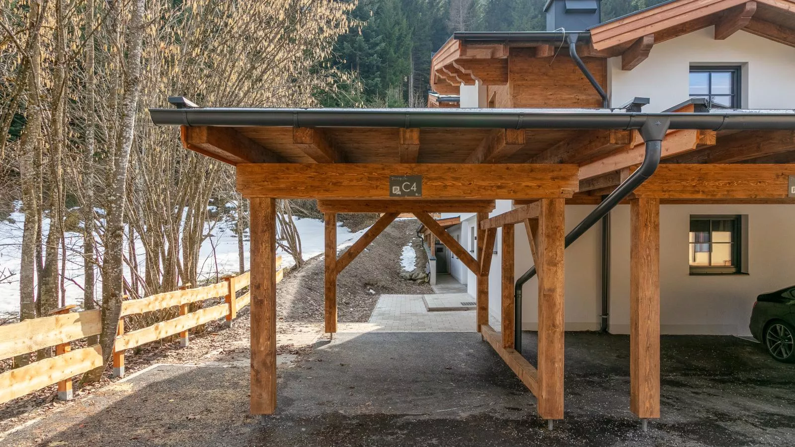 Tauernlodge Eben C4 - Extérieur hiver