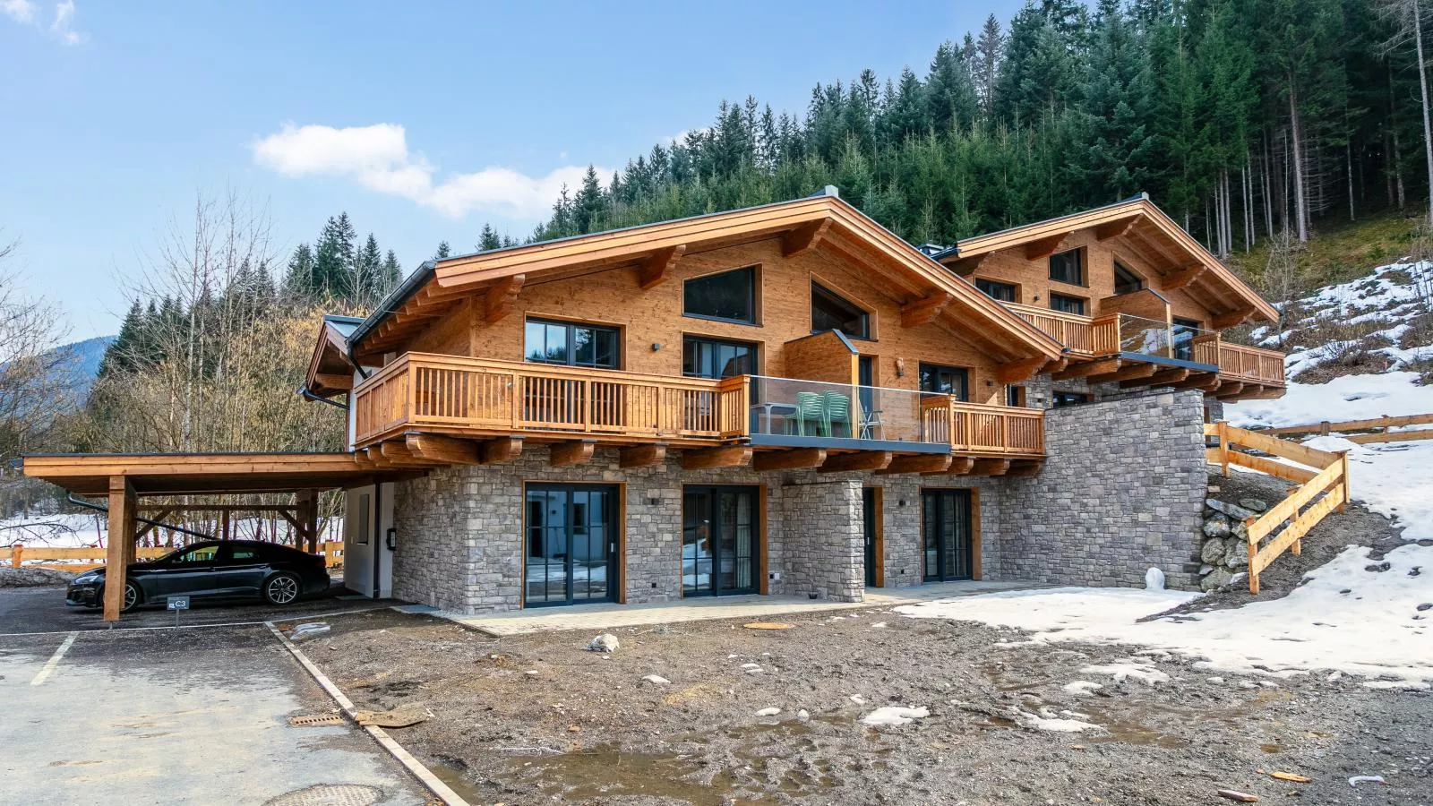 Tauernlodge Eben C1 - Außenbereich Winter