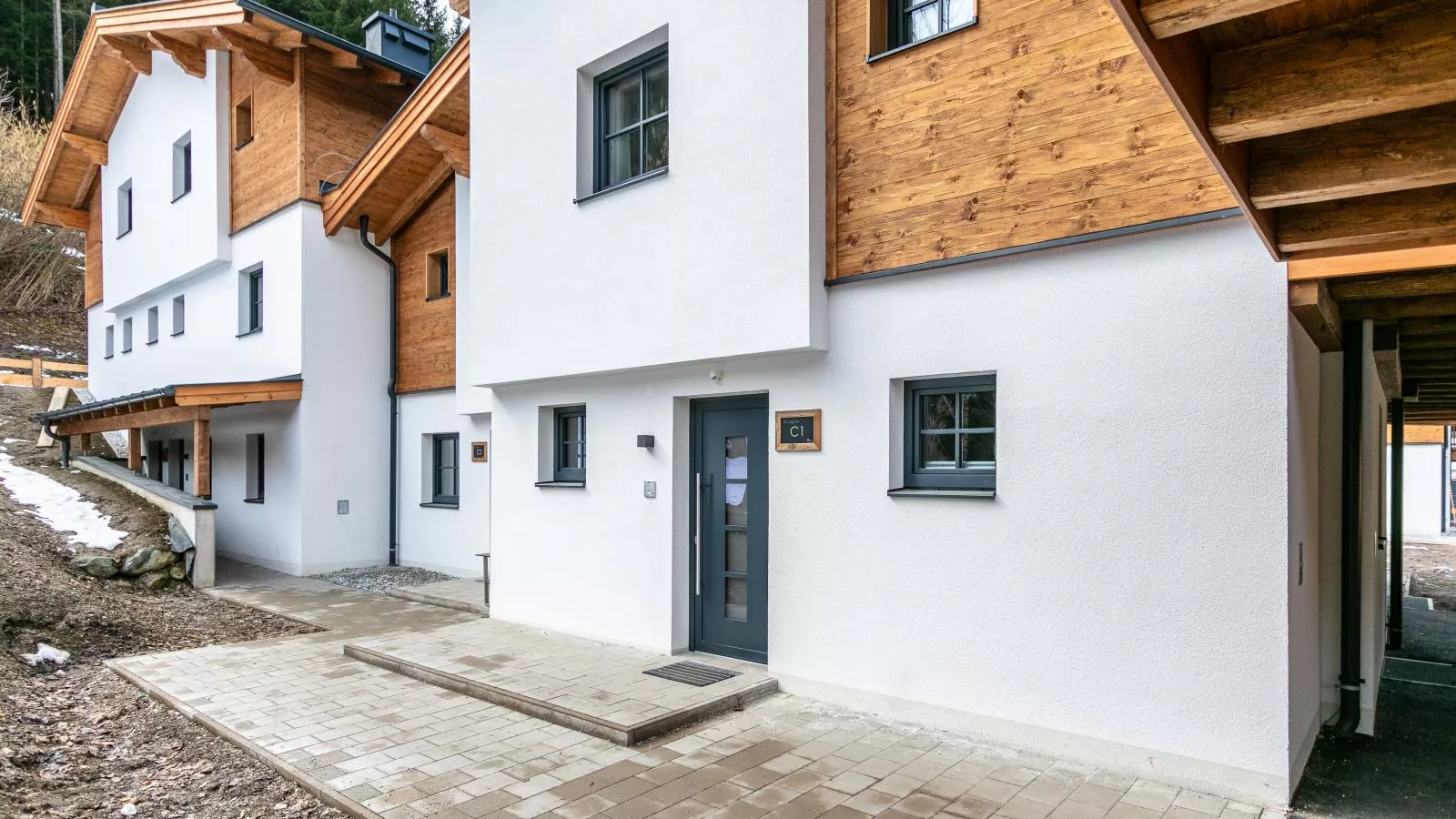 Tauernlodge Eben C1 - Außenbereich Winter