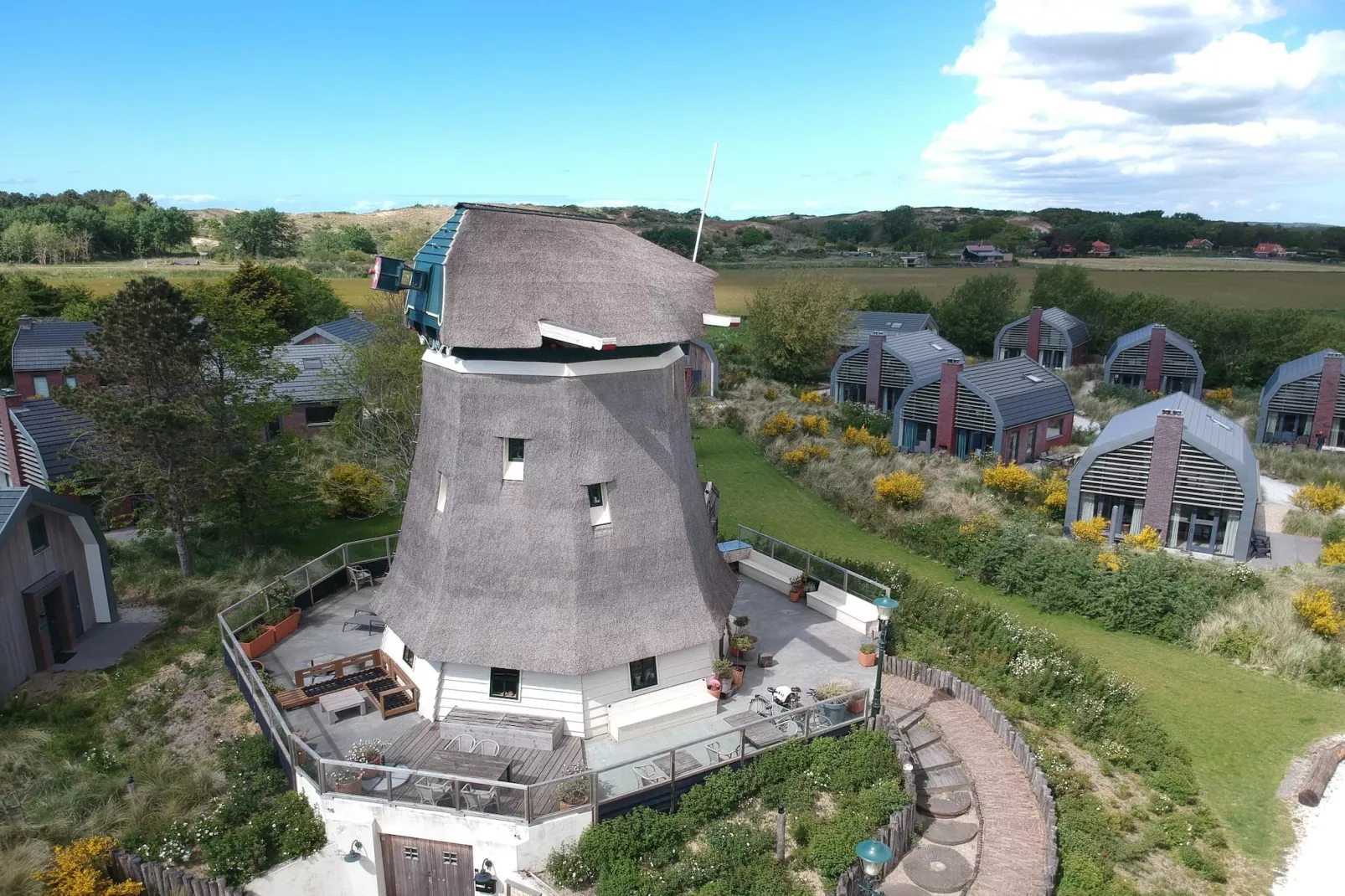 Zonnestralen - Areas within 1km in summer