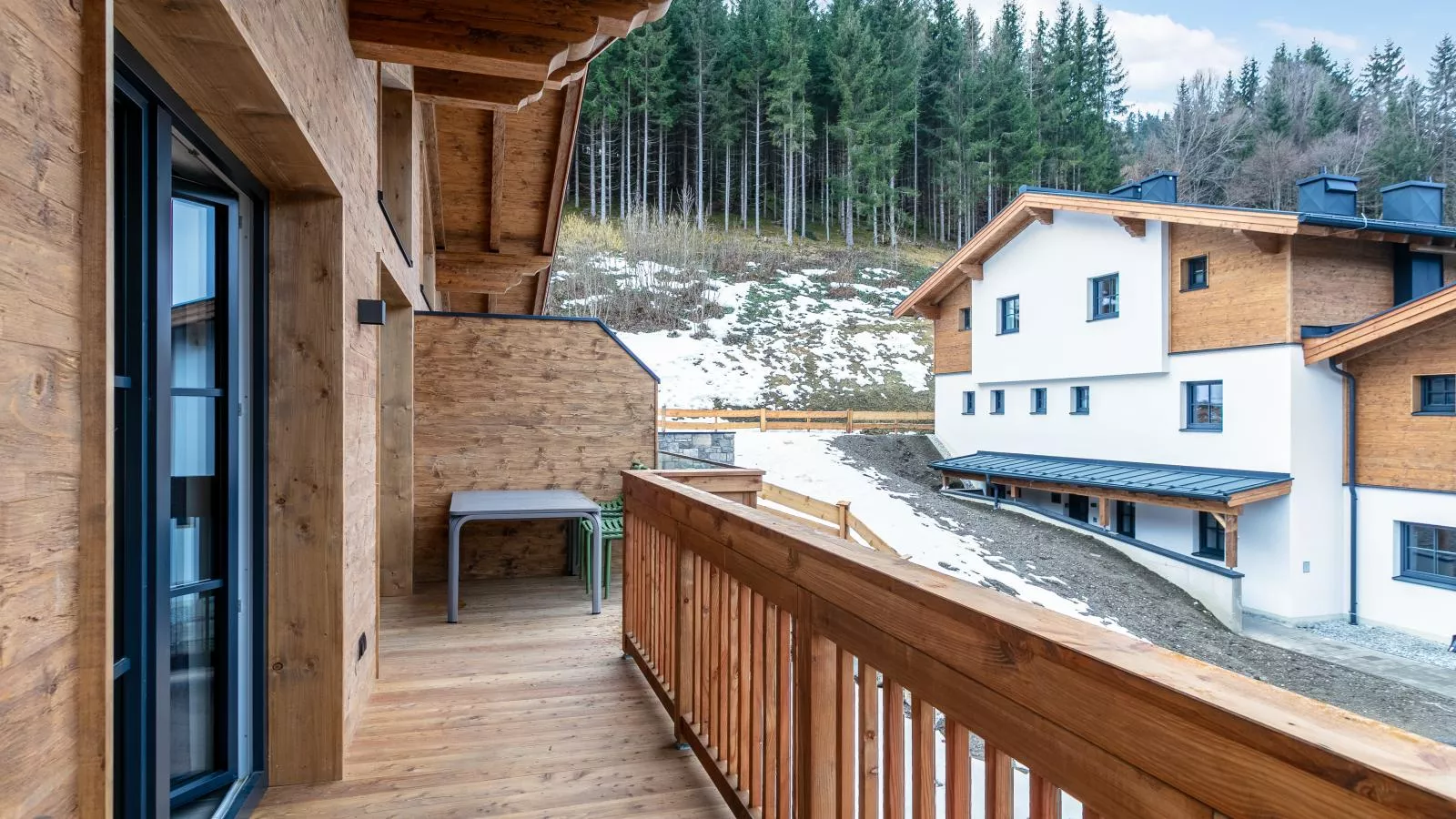 Tauernlodge Eben C1 - Terrasse/Balkon