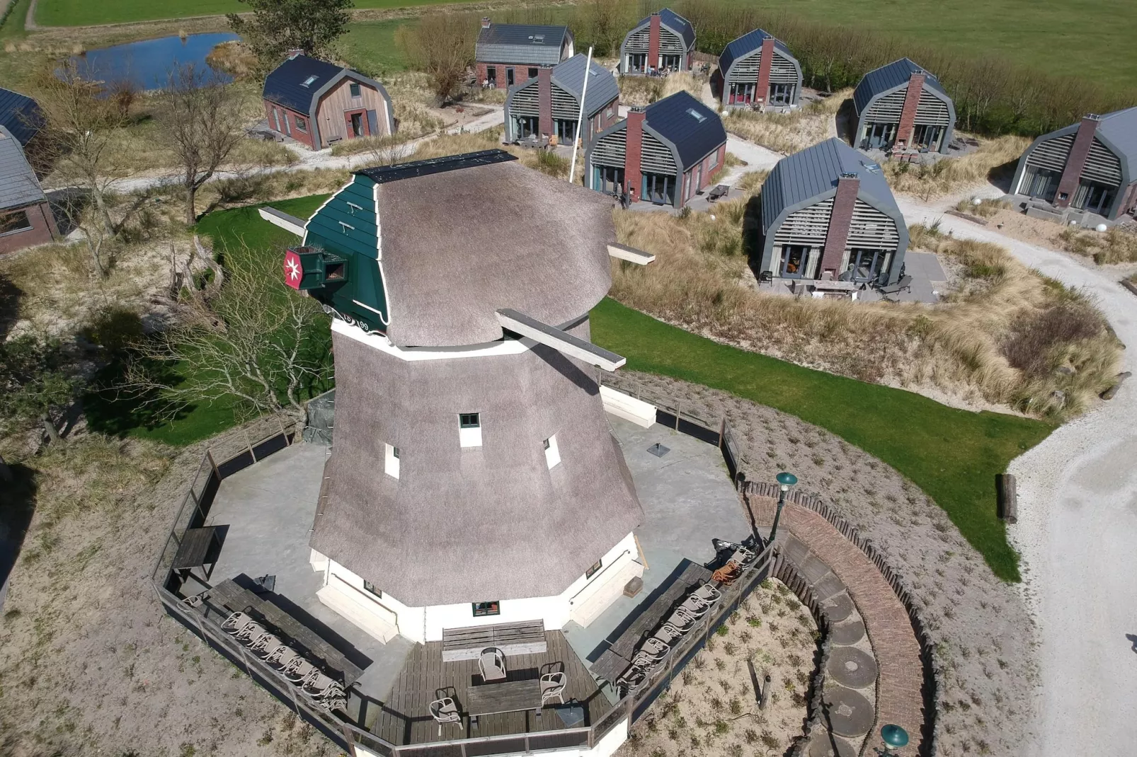 Zonnestralen - Areas within 1km in summer