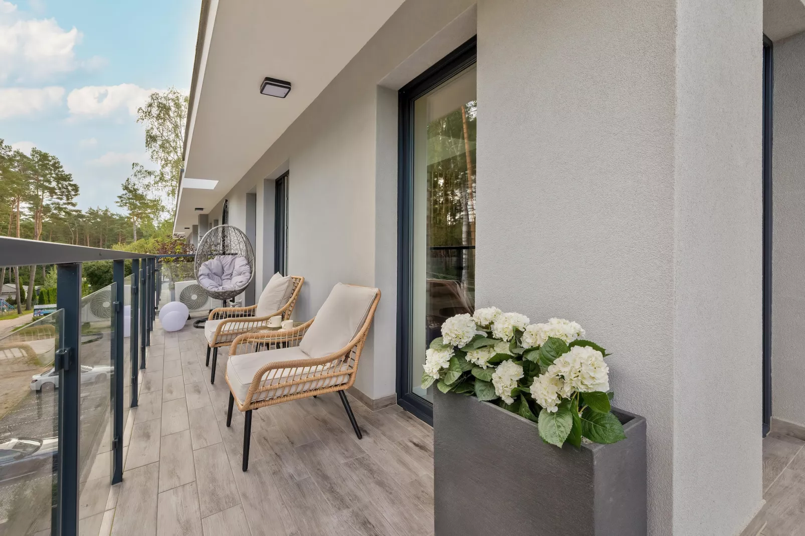 Apartament Powstańców WLKP 16C-35 Pobierowo - Terrasse / balcon