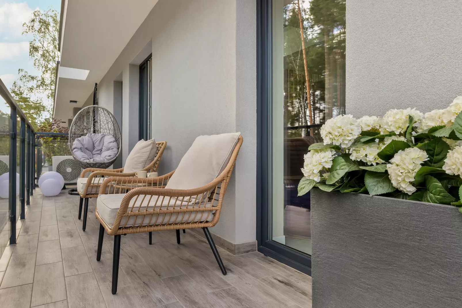 Apartament Powstańców WLKP 16C-35 Pobierowo - Terrasse / balcon