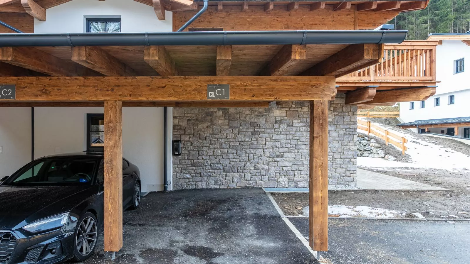 Tauernlodge Eben C1 - Im Freien