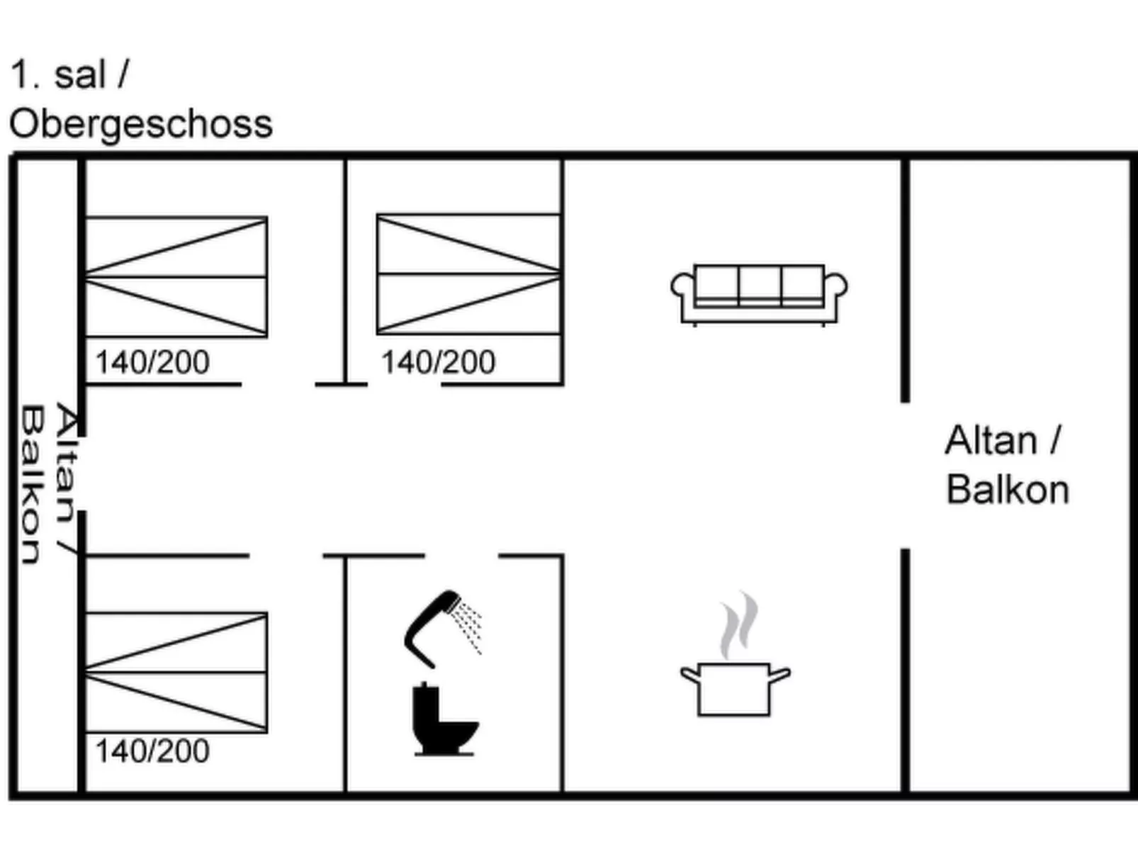 "Kerttu" - 900m from the sea - Drinnen